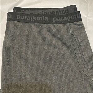 Patagonia Men's Gray Midweight Base Layer Joggers Size XXL / 2XL Polartec